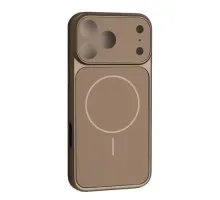 Чохол NEW AG GLASS MagSafe Case for iPhone 17 Pro Max Grey mag-2000001660522146825