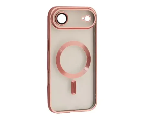 Чохол SHINING Camera MagSafe for iPhone 17 Air Rose gold mag-2000001664469151741