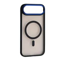 Чохол CRISTAL GUARD MagSafe for iPhone 17 Air Dark blue mag-2000001670767152738