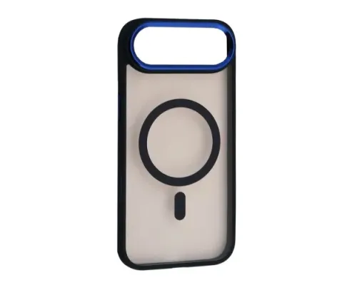 Чохол CRISTAL GUARD MagSafe for iPhone 17 Air Dark blue mag-2000001670767152738