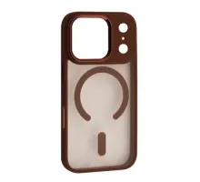 Чохол CRISTAL GUARD MagSafe for iPhone 17 Pro Brown mag-2000001670866152748