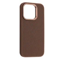 Чохол KEVLAR STYLE MagSafe for iPhone 17 Brown mag-2000001675007153439