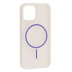 Чохол CLEAR MAGNETIC (Color Slim MagSafe) BOX for iPhone 11 Flaming purple mag-2000001601860137029