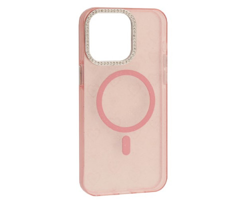 Чохол MIRAGE Heart MagSafe for iPhone 12 Pro Max Pink mag-2000001605448137519