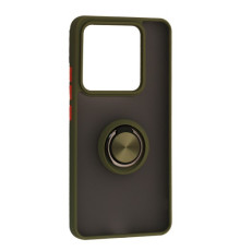 Чохол Gingle Ring Case for Xiaomi Poco М7 Pro 5G Khaki mag-2000001606971139133