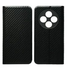 Чехол-книжка Carbon for Xiaomi Redmi 14C/А4/Poco C75 Black mag-2000001607282140190
