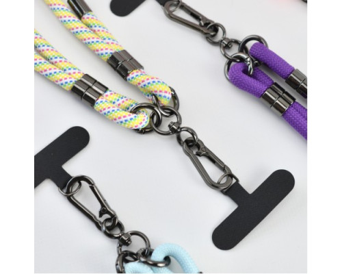 Шнурок LONG (150см) 8mm з карабіном + тримач для чохлів (універсальний) Light blue mag-2000001613467140061