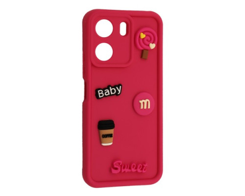 Чохол Happy для Xiaomi Redmi 13C Pink mag-2000001616611143429