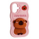 Чохол CAPYBARA for iPhone 16 Light pink mag-2000001618165140869