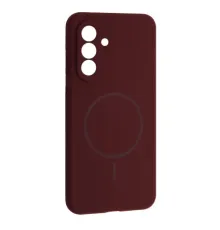 Чохол Silicone Case luxury+MagSafe for Samsung A26 5G Plum mag-2000001625682144505