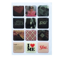 Набір наклейок 3D STICKERS Girls 2 mag-2000001626214142140