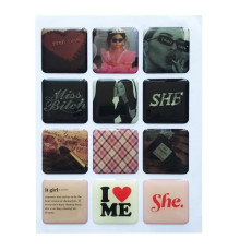 Набір наклейок 3D STICKERS Girls 2 mag-2000001626214142140