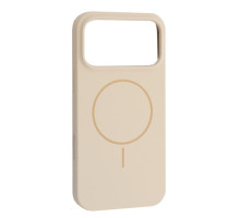 Чохол Silicone Case with MagSafe for iPhone 17 Pro Antique white mag-2000001632819143267