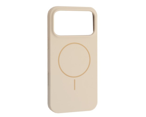 Чохол Silicone Case with MagSafe for iPhone 17 Pro Antique white mag-2000001632819143267