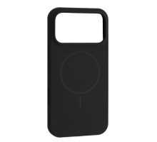 Чохол Silicone Case with MagSafe for iPhone 17 Pro Black mag-2000001632918143277