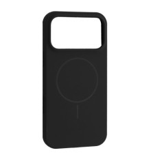 Чохол Silicone Case with MagSafe for iPhone 17 Pro Black mag-2000001632918143277