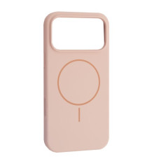 Чохол Silicone Case with MagSafe for iPhone 17 Pro Max Pink mag-2000001633113143297