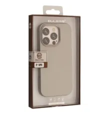 Чохол DULERO Metal Leather MagSafe Case for iPhone 16 Pro Max Pink mag-2000001635797143607