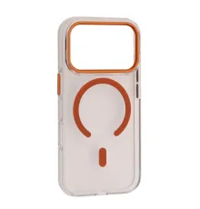 Чохол Silver Shield Magsafe for iPhone 17 Pro Max Transparent orange mag-2000001637470144279