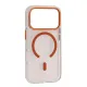 Чохол Silver Shield Magsafe for iPhone 17 Pro Max Transparent orange mag-2000001637470144279