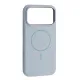 Чохол Liquid Silicone Case Metal Camera MagSafe для iPhone 17 Pro Sky Blue mag-2000001638415144113