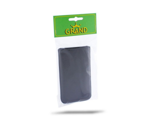 Чохол витяжка шкіряний Grand for Samsung S5610 Чорний mag-2000029674013137439
