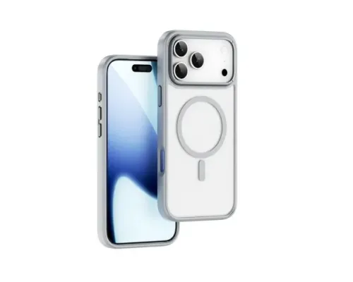 Чохол WiWU Armor Pro FGG-012 MagSafe for iPhone 17 Pro Grey mag-6977703658040153638