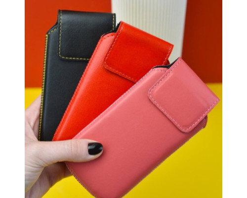 Чохол витяжка шкіряний Grand for FLY FF282/Nokia 125 DS Чорний mag-2000000863603140708