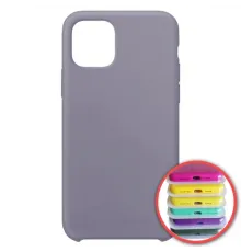 Чохол Silicone Case Full Copy for iPhone 11 (46) lavander gray mag-2000001085585147855