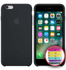 Чохол Silicone Case Full for iPhone 6S (18) black mag-200000103024060560