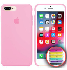 Чохол Silicone Case Full Copy for iPhone 7/8Plus ( 6) light pink mag-2000001030929141801