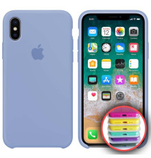 Чохол Silicone Case Full Copy for iPhone XR ( 5) lilac cream mag-2000001031735141811
