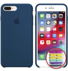 Чохол Silicone Case Full Copy for iPhone 7/8Plus (20) blue cobalt mag-2000001141915141841