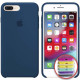 Чохол Silicone Case Full Copy for iPhone 7/8Plus (20) blue cobalt mag-2000001141915141841