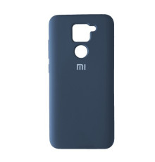Чохол Silicone Case Full for Xiaomi Redmi Note 9 Navy Blue mag-2000001187203134590