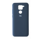 Чохол Silicone Case Full for Xiaomi Redmi Note 9 Navy Blue mag-2000001187203134590