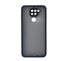 Чохол-бампер захисний Gingle Matte Case Xiaomi Redmi Note 9 black/red mag-2000001195741138582