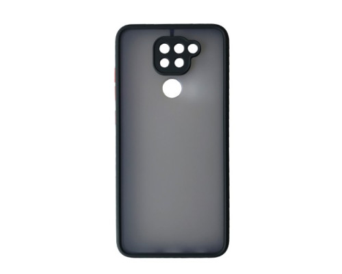 Чохол-бампер захисний Gingle Matte Case Xiaomi Redmi Note 9 black/red mag-2000001195741138582