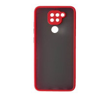 Чохол-бампер захисний Gingle Matte Case Xiaomi Redmi Note 9 red/black mag-200000119577221559