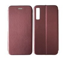 Чохол-книжка Level for Samsung A7 2018 (A750) Marsala mag-2000001198711133916