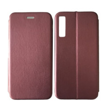 Чохол-книжка Level for Samsung A7 2018 (A750) Marsala mag-2000001198711133916