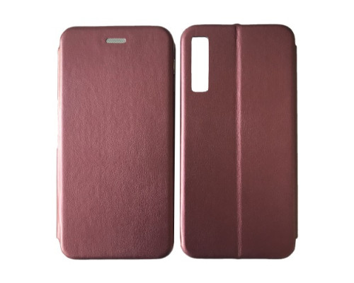 Чохол-книжка Level for Samsung A7 2018 (A750) Marsala mag-2000001198711133916