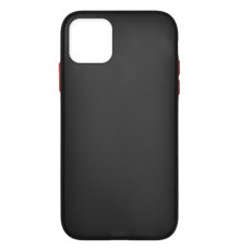 Чохол-бампер захисний Gingle Matte Case iPhone 12 Pro Max black/red mag-20000012416605301
