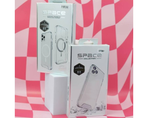 Чохол SPACE MagSafe Drop Protection for iPhone 12 Pro Max Transparent mag-200000126545159888