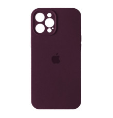 Чохол Silicone Case Full Camera for iPhone 12 Pro (67) plum mag-2000001265918131264
