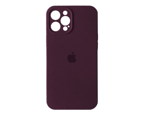 Чохол Silicone Case Full Camera for iPhone 12 Pro (67) plum mag-2000001265918131264