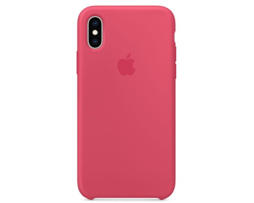 Чохол 1:1 Original Silicone Case for iPhone XS Max Hibiscus mag-200000127432314119