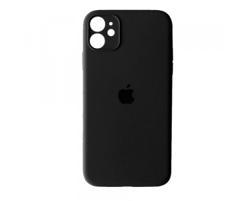Чохол Silicone Case Full Camera for iPhone 11 (18) black mag-2000001287347131277