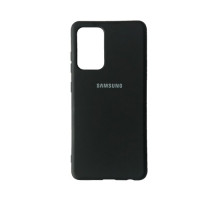 Чохол Silicone Case Full for Samsung A72 4G (2021) Black mag-200000129575515889