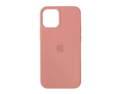 Чохол Silicone Case Full Copy for iPhone 12 Pro Max ( 6) light pink mag-20000012313334141
